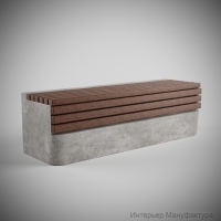 Скамейки из стеклофибробетона - Интерьеры и фасады из дерева, гипса, бетона, металла